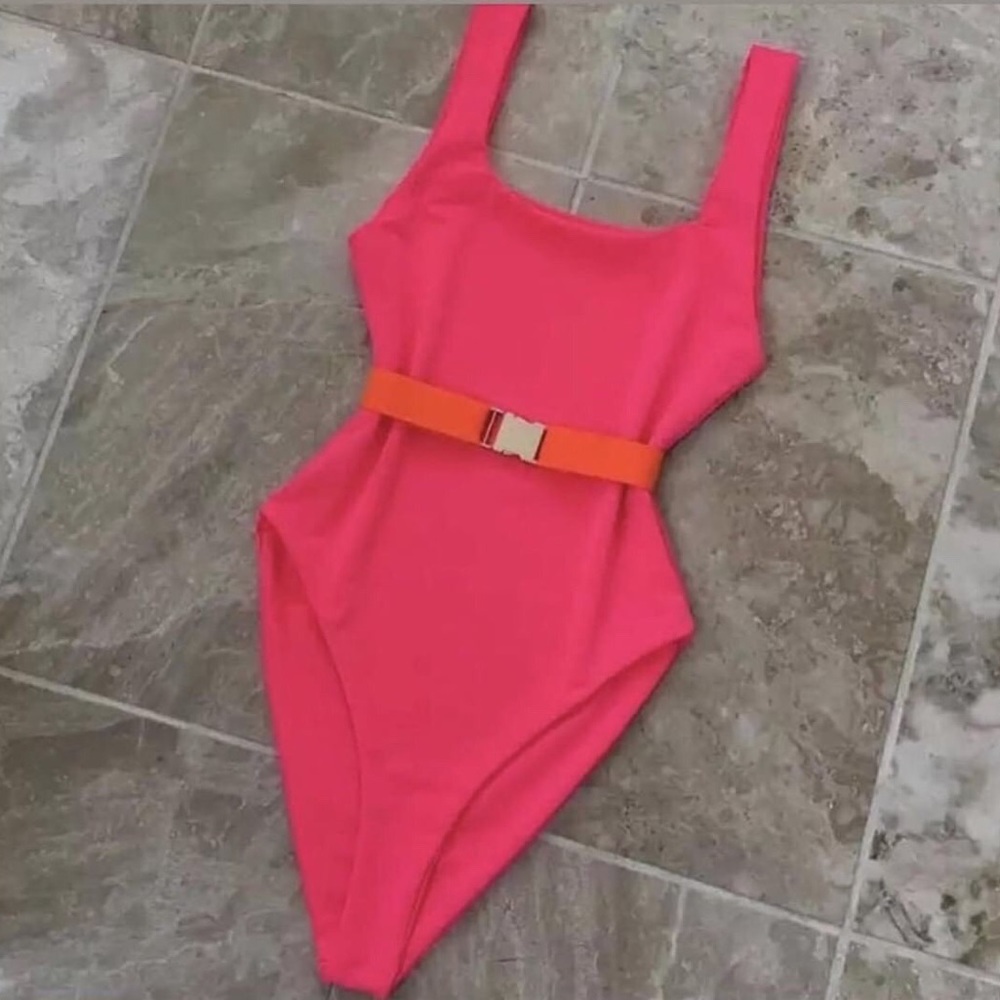 Pink / peach bathing suit